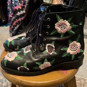 Rebecca Minkoff Gerry Moto Boots Size 8